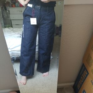 Uniqlo Ines De La Fressange Wide Jeans ALTERED
